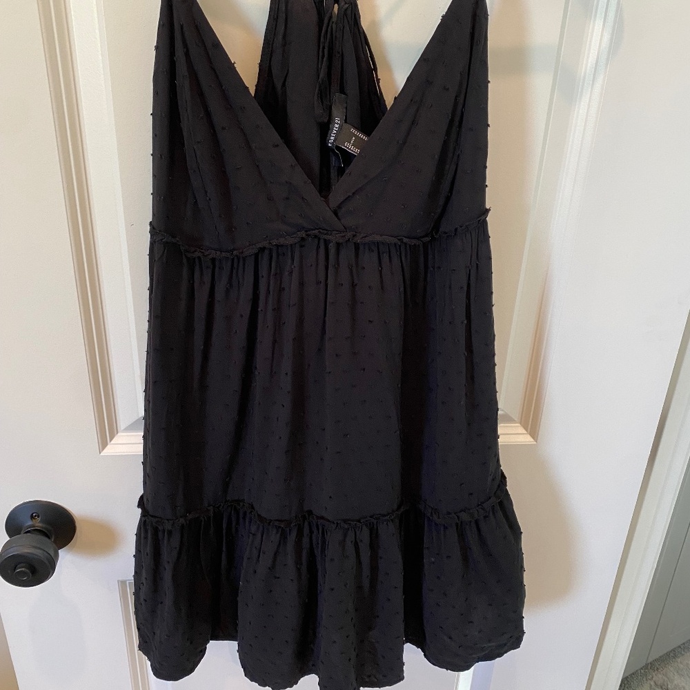 F21 Black Dress Size M